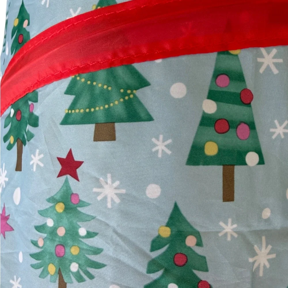 Christmas Holiday Cat Tunnel Pop-Up 3-Way Crinkle Texture Red Green Blue White - Picture 6 of 12
